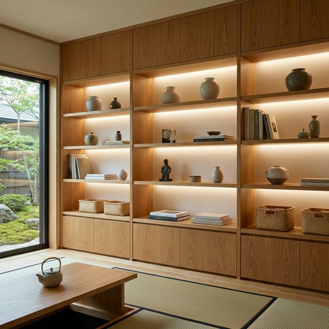 オリジナル収納棚